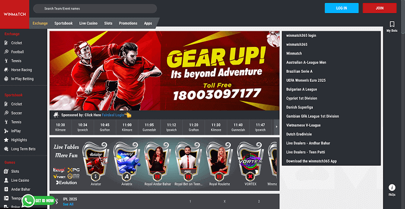WinMatch365 website WinMatch365 official website